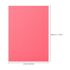 40 Pcs Color Corrugated Paper Construction Multi Coloured Colored Cardboard