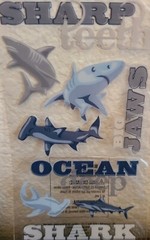 20 Pks/Sheets Stickers, Embellishments 4 Crafts, Scrapbooking Summer, Water #155