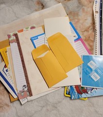 Junk Journal Book Pages, Comes With Vintage Cigar Box Over 100 Pieces