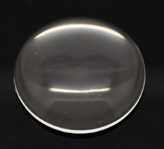 Transparent Round Flatback Glass Cabochon Dome 60mm No Hole Crafts