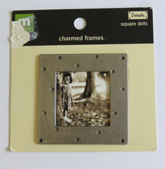 Making Memories Charmed Frames Metal Square Photo Frames Set of 4