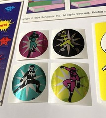 Vintage Sticker LOT 1980s 90s Some Rare Sheets Hallmark Video Game + Dinosaurs