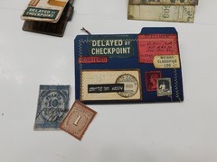 Junk Journal Add-Ons Handmade Tags Card Envelope File Clipboard Ephemera Set 5