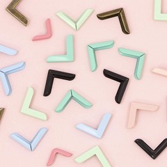 Turquoise Scrapbooking Corner Pieces for Crafting and Personalizing Projects