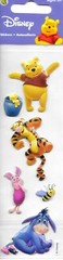 DISNEY Winnie Pooh Tigger Piglet Eeyore Friendship Adventure Honey Stickers