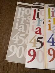 Huge Lot Scrapbooking Letters And Numbers Bo Bunny Me And My Big Ideas 80 Pages