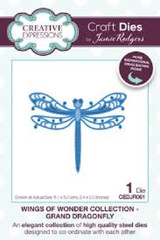 Creative Expressions Metal Die WINGS OF WONDER-GRAND DRAGONFLY