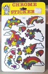 Vintage Stickers BJ Decal Specialties Gingerbread People RARE 1 Sht 1 Pkg