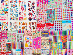 1079 STICKERS Shine on unicorn dreams rainbow beams BE you sparkle on happy vibe