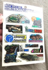 Vintage Prism Stick Ons Stickers Tennessee Aquarium Charles Products