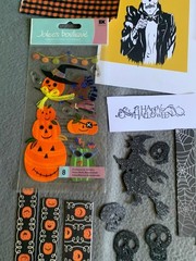 Halloween Scrapbooking & Craft Supplies Lot