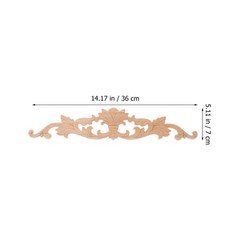 Carved Onlays Furniture Appliques and Corner Embellishments Decoration