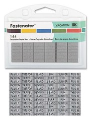 FASTENATER 144 Decorative Staple Bars VACATION