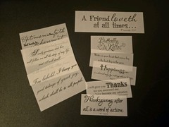 Creative Memories Lot Of 9 Vellum Quotes And Titles Words Phrases Cards