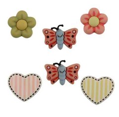 Buttons Galore 50+ Assorted BABY BAZOOPLES Theme Buttons for Sewing & Crafts
