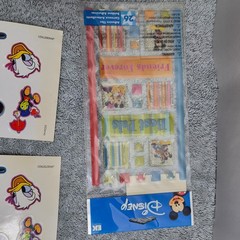 disney micky & minnie mouse and all their freinds sticker sheets 7 sheets