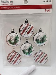 K&Company, Jolee’s Christmas Scrapbooking Stickers – Lot Of 8 Collage New Sealed