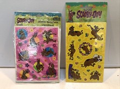 Vintage Heartline & Sandylion & Other Stickers Scooby-Doo Background ’70s Style
