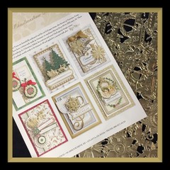 Anna Griffin CHRISTMAS TIME DRESDEN DIE CUTS – 42 Pieces ***NEW*** #361