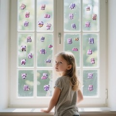 400+ Mini Puffy Stickers 4 Sheets Animals