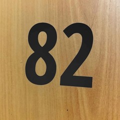 600 Pcs 1 Inch Waterproof Vinyl Number Stickers for Wood Plastic Glass Surfaces