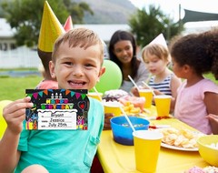 Happy Birthday Cake Recognition Awards, Kids Classroom Certificate Card Gift