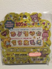 Kamio Japan Kawaii Happy Charming Pops Sticker Sack Flake Sticker Packet Vintage