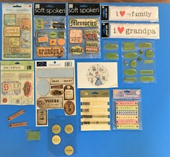 Mix FAMILY Theme Scrapbooking / Sticker Lot ~ Punch Studio ~ Me & My Big Idea