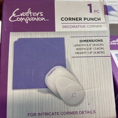 Crafters Companion – Corner Punches Lot Of 7