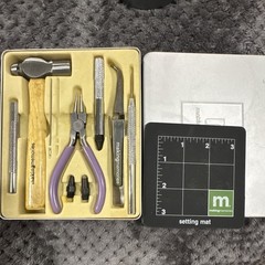 Making Memories Scrapbooking Embellishments Lot Eyelets Tools Mat