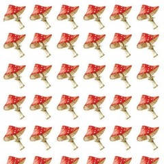 Violette Stickers – Mini Mushrooms – 1 Woodland Forest Sticker Sheet – Planners