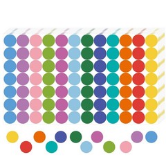 4200 PCS 0.75 Inch 12 Colors Round Colored Dot Stickers for Student Teaching …