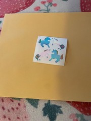 Vintage 1980s Great Seven Pearly Unicorn Sticker