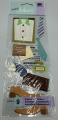 NEW Jolee’s + ProvoCraft Sticker Lot – 6 Items – Father’s Day Fishing Handyman