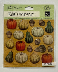 K & Company Clearly Yours Epoxy Stickers-Tim Coffey, Elizabeth Brownd, Americana