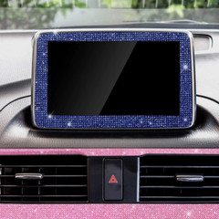 DIY White Glitter Crystal Rhinestone Sticker Sheet Self Adhesive Decal Decor Red
