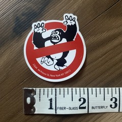 Crossed Out Gorilla Brandy Melville Sticker