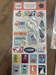 10 Carta Bella Chipboard Phrases Multiple Variations
