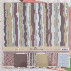Miss Elizabeth’s Easy Pages 12″x12″ Scrapbooking Paper Pack Lot
