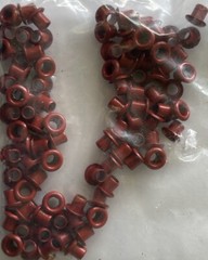 RED 1/8” ROUND METAL EYELETS (100pc)Lost Art Treasures •Christmas•Holes•Berry•