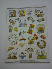 Peanuts Snoopy 25 Stickers Fall Halloween Trick or Treat by Current