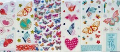 399+ stickers butterflies flower designs birds outdoor nature animals plants lot