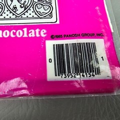 New Vintage 80’s Chocolate Sweet Scents Scratch ‘n’ Sniff Stickers Valentines