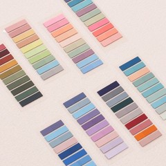 1600Pcs Sticky Tabs Book Tabs, 80 Color Morandi Sticky Tabs, Color Page Marker