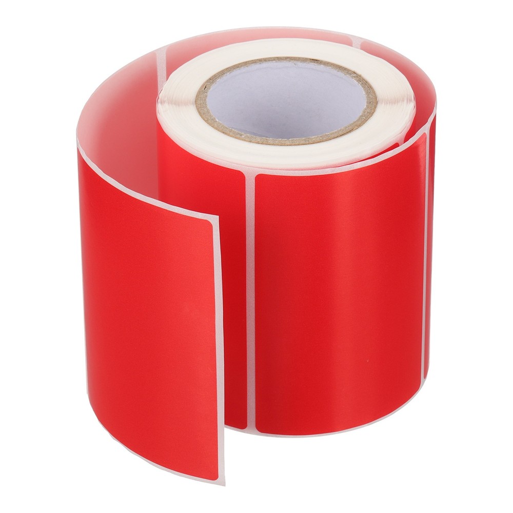 250 Per Roll 2″x3″ Rectangle Inventory Color Coding Labels Red 1 Roll