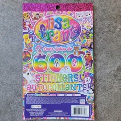 Lisa Frank Sticker Book 5 Sticker Sheets 600 Stickers Lisa Frank Stickers