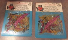 4 Packages Vintage CHEMICAL STAINED FERNS Scrapbooking / NIP