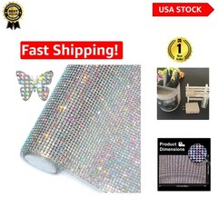 Glitter Crystal Gem Sheet Sticker for Cars & Crafts – 19440 Pieces, 9.4″ x 15.8″