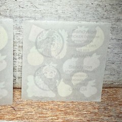 Lot of 3 VTG Sandylion Stickers Pods Assorted COLORFUL FRUITS 35 Counts New