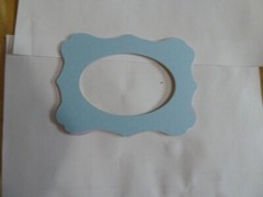 «Wall» style Scrapbooking frames set of 5 in 5 pastel colors